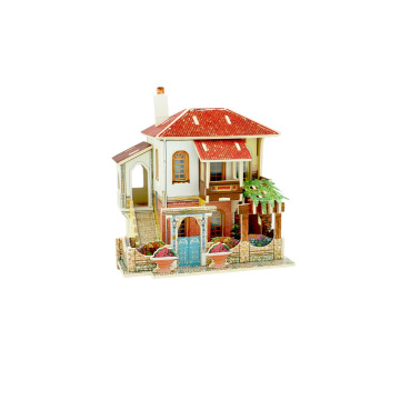Wood Collectibles Toy for Global Houses-Turkey Villa